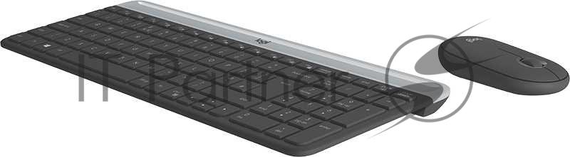 Комплект (клавиатура + мышь) Logitech Slim Wireless Keyboard and Mouse Combo MK470 GRAPHITE