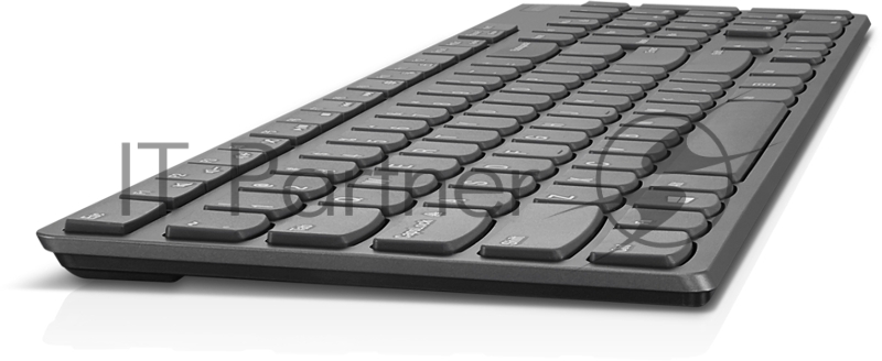 Комплект (клавиатура и мышь) Lenovo Professional Ultraslim Wireless Combo Keyboard and Mouse- Russian/Cyrillic ( 1 x 2.4 GHz nano USB receiver, 1 x micro USB charging cable, 2 x AAA batteries