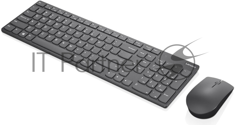 Комплект (клавиатура и мышь) Lenovo Professional Ultraslim Wireless Combo Keyboard and Mouse- Russian/Cyrillic ( 1 x 2.4 GHz nano USB receiver, 1 x micro USB charging cable, 2 x AAA batteries
