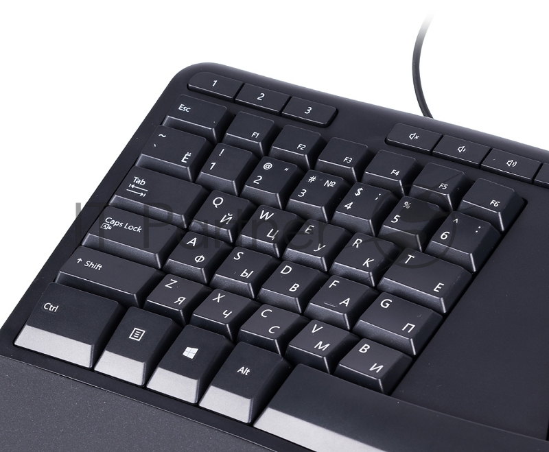 Клавиатура + мышь Microsoft Ergonomic Keyboard Kili & Mouse LionRock 4 Busines клав:черный мышь:черный USB Multimedia