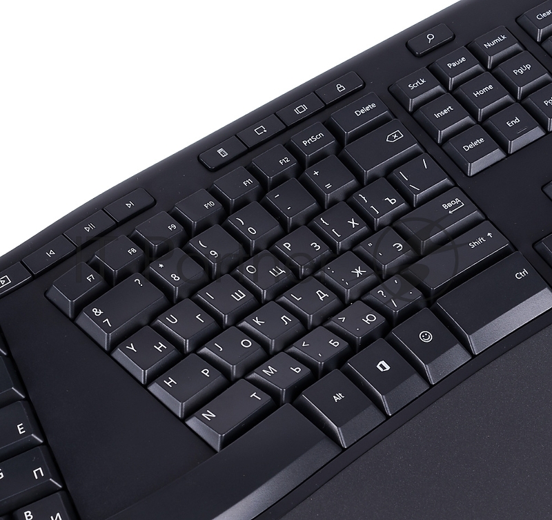 Клавиатура + мышь Microsoft Ergonomic Keyboard Kili & Mouse LionRock 4 Busines клав:черный мышь:черный USB Multimedia