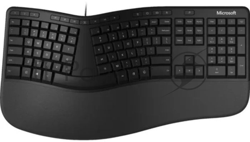Клавиатура + мышь Microsoft Ergonomic Keyboard Kili & Mouse LionRock 4 Busines клав:черный мышь:черный USB Multimedia
