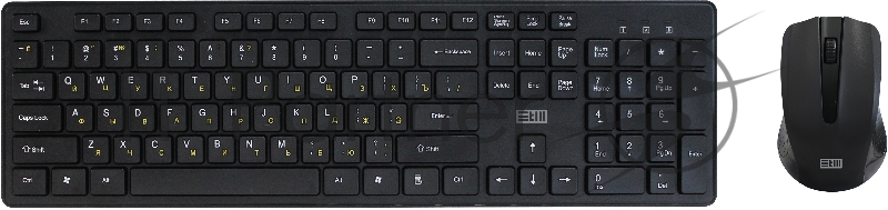 Беспроводной набор Клавиатура+мышь STM 305SW черный STM Keyboard+mouse wireless STM 305SW black