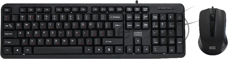 проводной набор Клавиатура+мышь STM 302C черный STM Keyboard+mouse STM 302C black