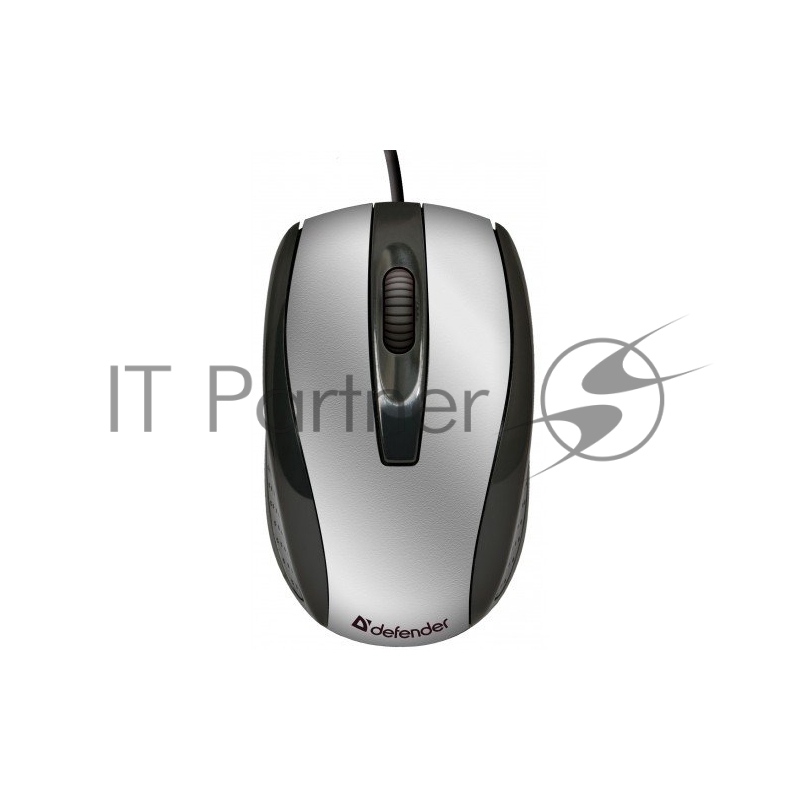 Мышь Defender Optimum MM-140 USB S(серебро) 52140