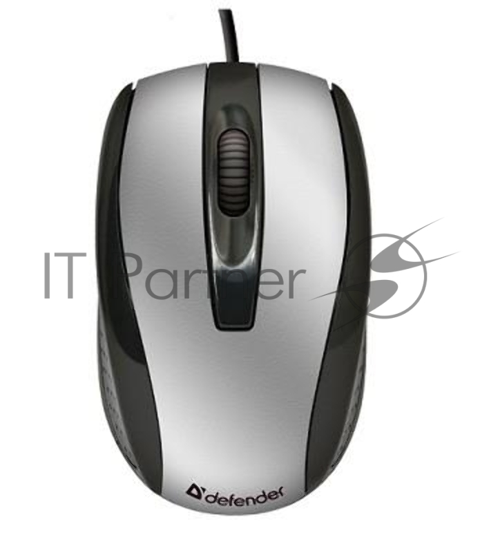 Мышь Defender Optimum MM-140 USB S(серебро) 52140