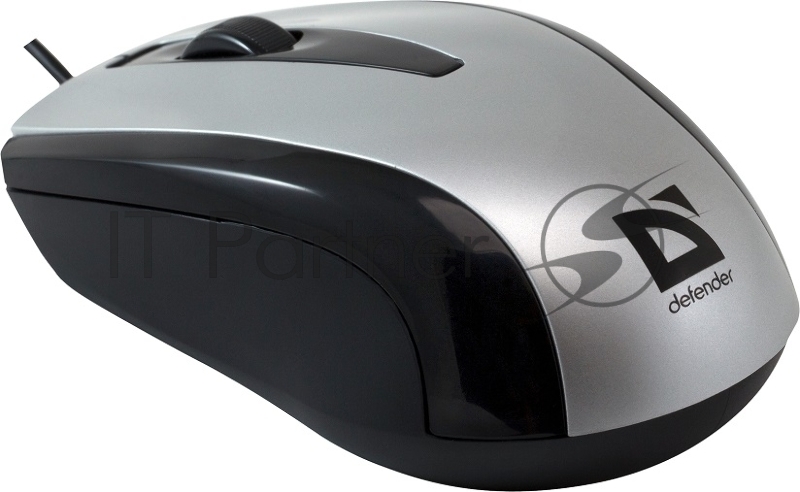 Мышь Defender Optimum MM-140 USB S(серебро) 52140