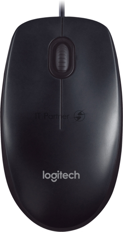 Мышь 910-001794 Logitech Mouse M90 Optical, USB Dark Grey RTL