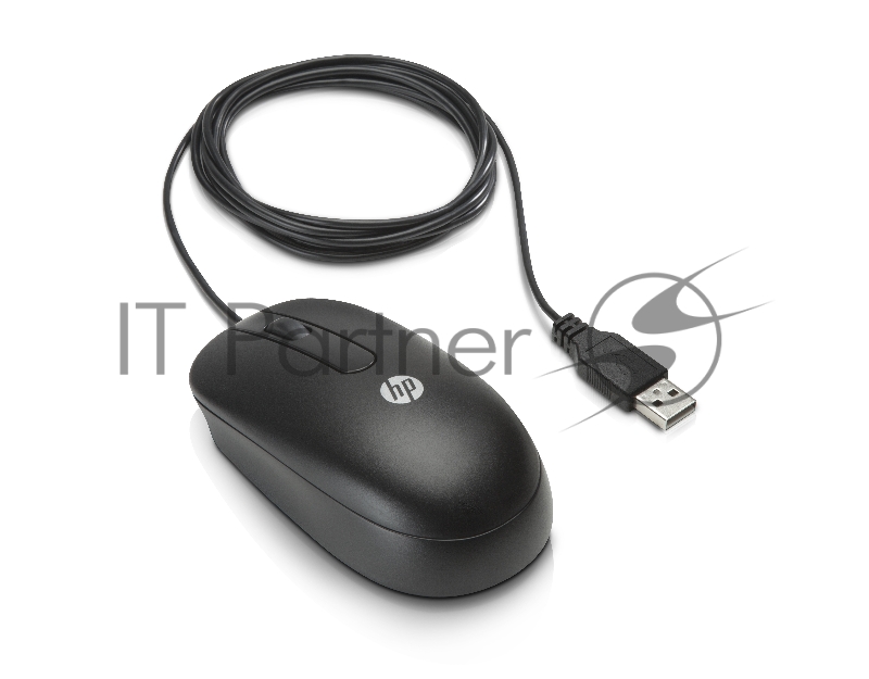 Мышь HP QY778AA черный оптическая (1000dpi) USB (2but)