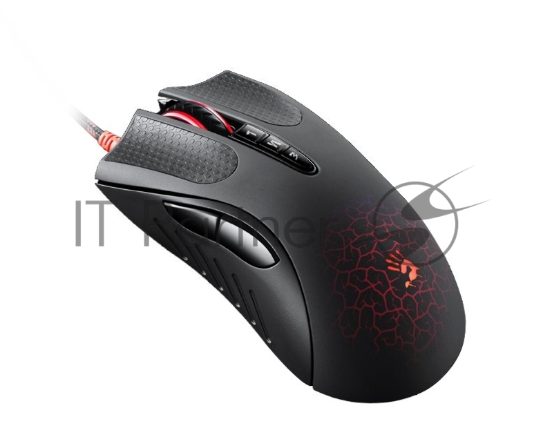 Мышь A4Tech Bloody AL90 Blazing черный лазерная (8200dpi) USB2.0 игровая (7but)