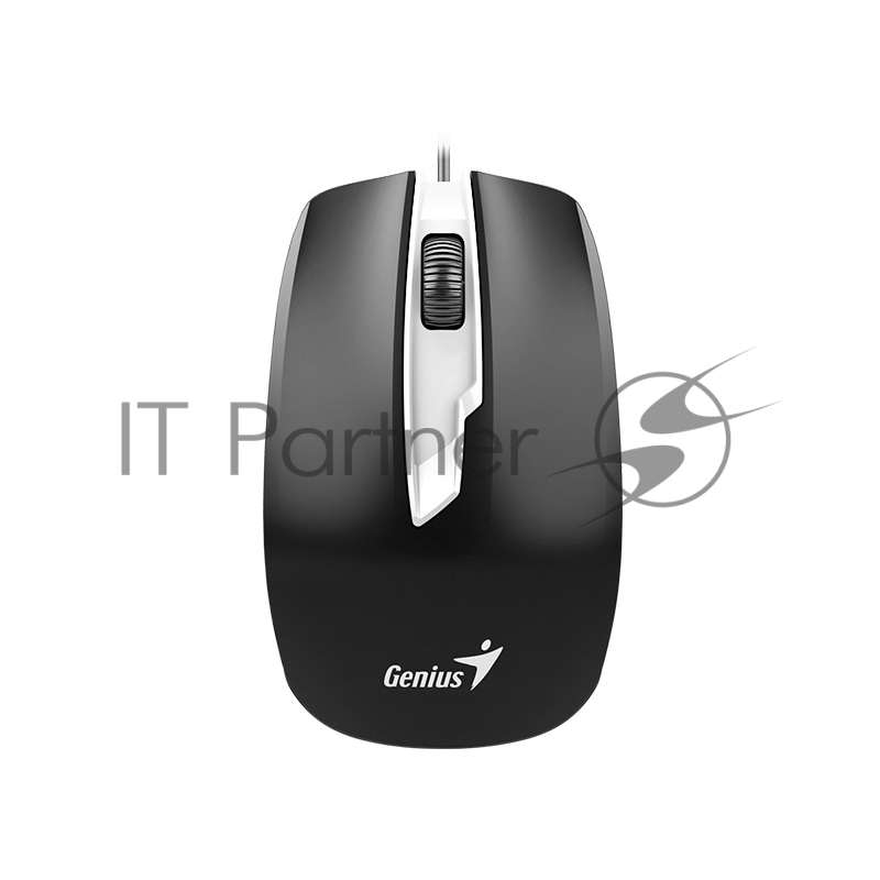 Мышь Genius DX-180, USB, чёрная, оптическая