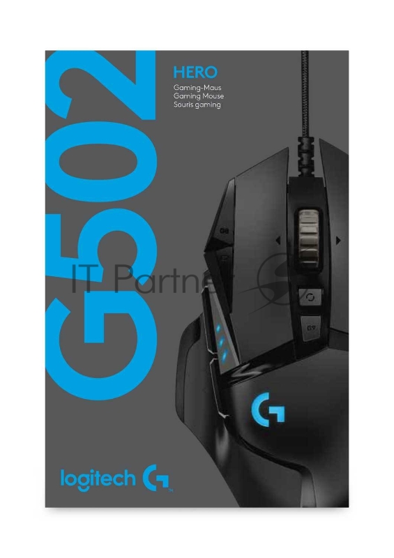 Мышь Logitech Mouse G502 HERO High Performance Gaming Retail