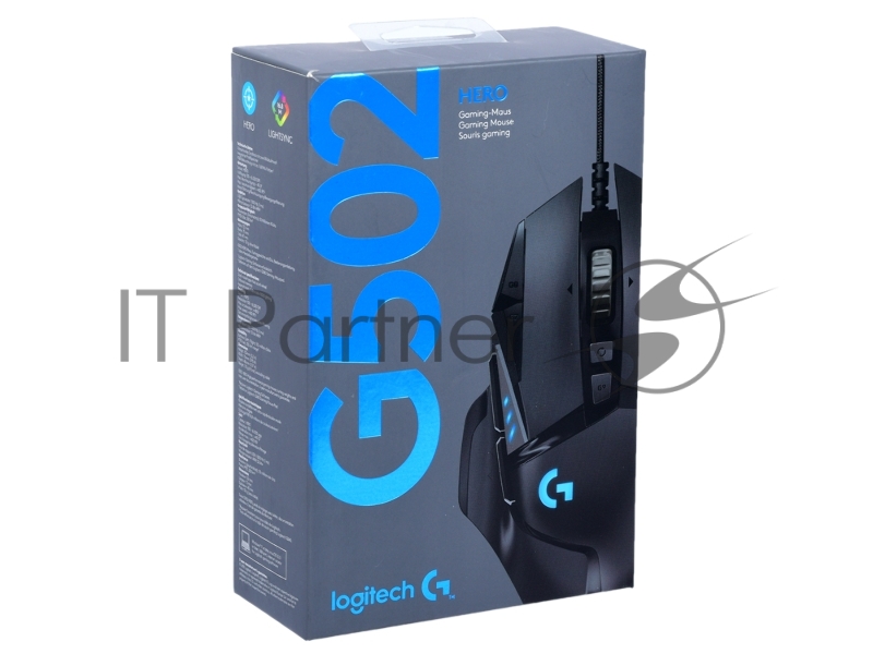 Мышь Logitech Mouse G502 HERO High Performance Gaming Retail