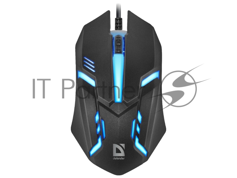 Мышь DEFENDER USB OPTICAL HIT MB-550 BLACK 52550