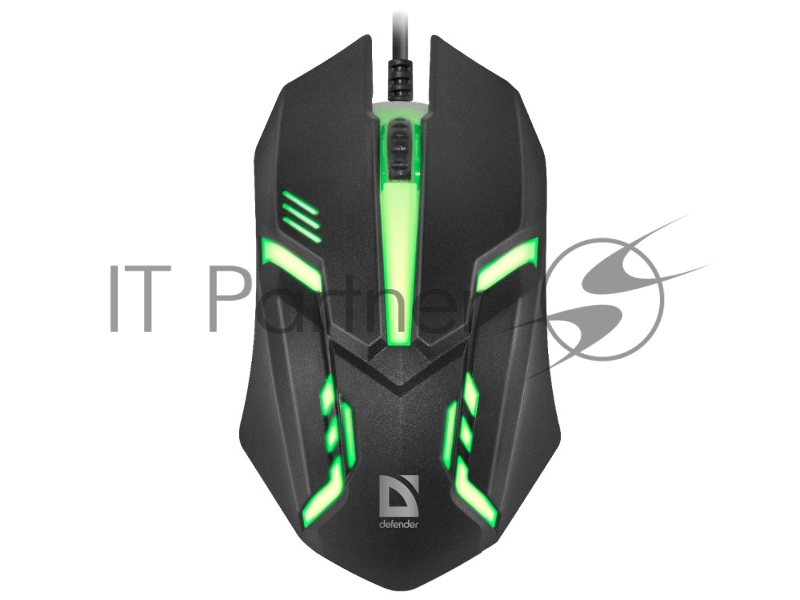 Мышь DEFENDER USB OPTICAL HIT MB-550 BLACK 52550