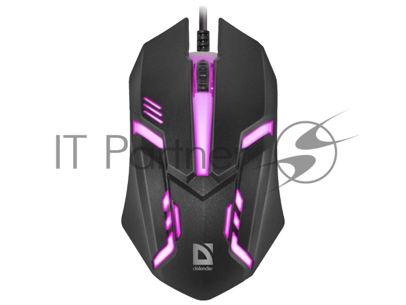 Мышь DEFENDER USB OPTICAL HIT MB-550 BLACK 52550