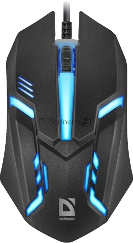 Мышь DEFENDER USB OPTICAL HIT MB-550 BLACK 52550