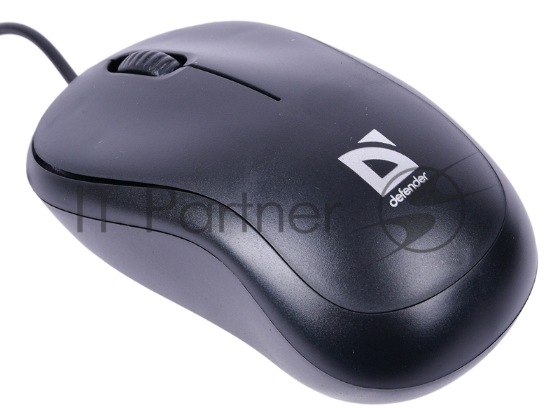 Мышь проводная Defender Patch MS-759 черный,3 кнопки, 1000 dpi 52759