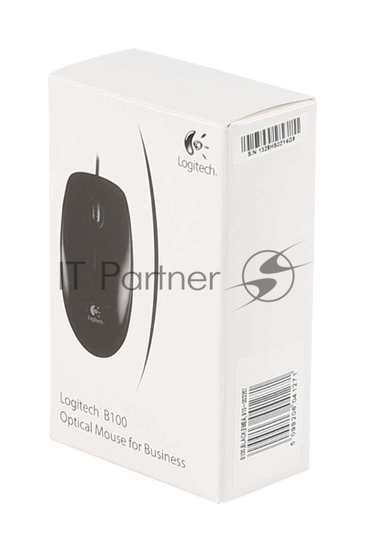 Мышь 910-003357 Logitech Mouse B100 Black USB