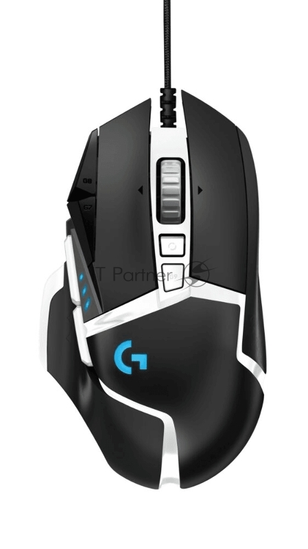 Мышь Logitech G502 SE HERO черный/белый лазерная (16000dpi) USB (11but)