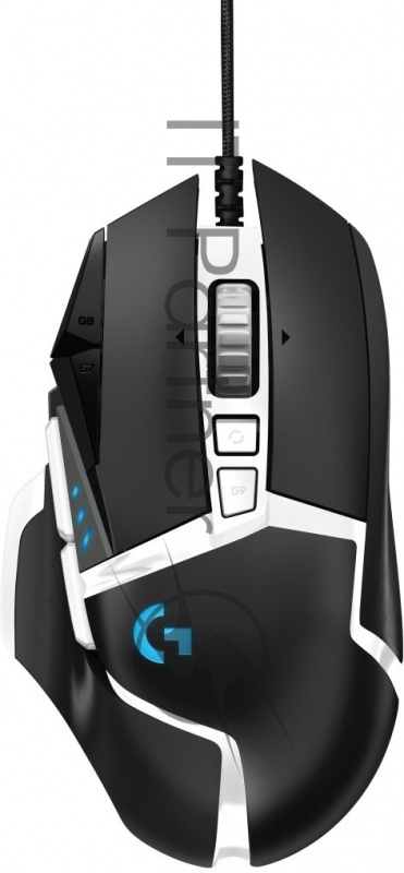 Мышь Logitech G502 SE HERO черный/белый лазерная (16000dpi) USB (11but)