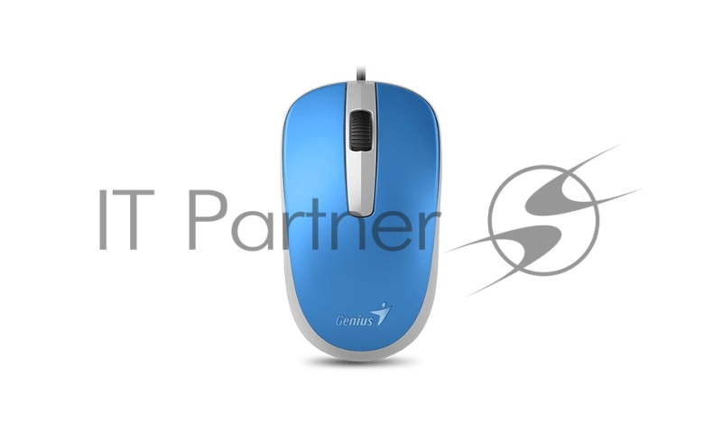Мышь Genius Mouse DX-120 ( Cable, Optical, 1000 DPI, 3bts, USB ) Blue