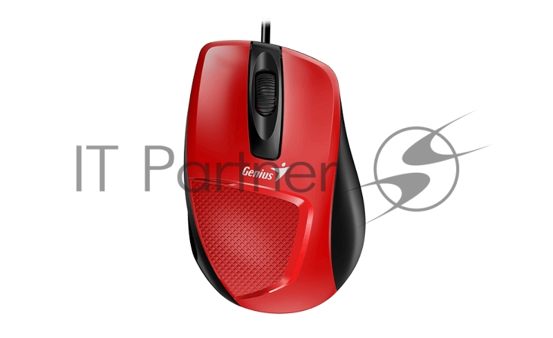 Мышь Genius Mouse DX-150X ( Cable, Optical, 1000 DPI, 3bts, USB ) Red
