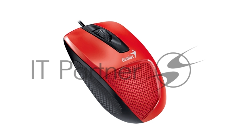 Мышь Genius Mouse DX-150X ( Cable, Optical, 1000 DPI, 3bts, USB ) Red