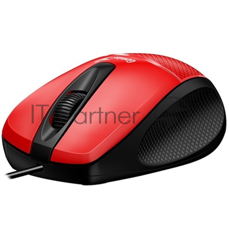 Мышь Genius Mouse DX-150X ( Cable, Optical, 1000 DPI, 3bts, USB ) Red
