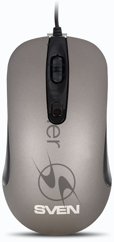 Мышь SVEN RX-515S серая (бесшумн. клав, 3+1кл. 800-1600DPI, 1,5м., блист.) USB Мышь SVEN RX-515S серая (бесшумн. клав, 3+1кл. 800-1600DPI, 1,5м., блист.) USB