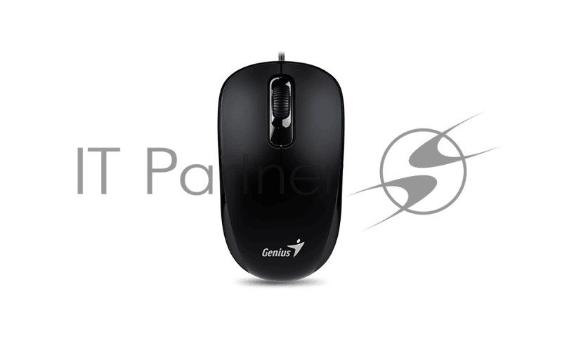 Мышь Wired optical mouse Genius DX-110,USB,1000 DPI, 3 buttons, cable 1.5m, both hands,BLACK