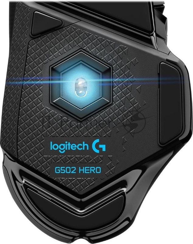 Мышь Logitech G502 Hero белый/черный оптическая (25600dpi) USB2.0 (11but)