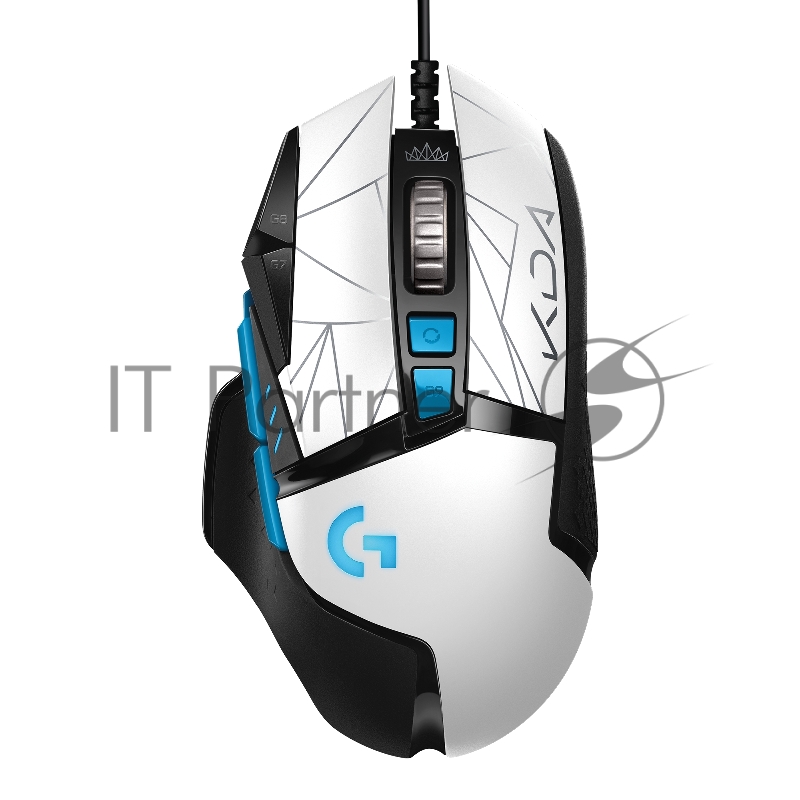 Мышь Logitech G502 Hero белый/черный оптическая (25600dpi) USB2.0 (11but)