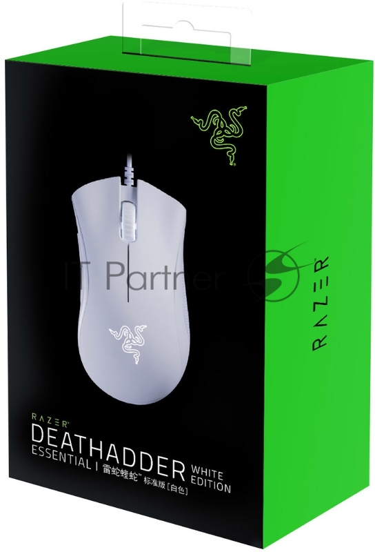 Игровая мышь Razer DeathAdder Essential Gaming Mouse 5btn - White Ed.