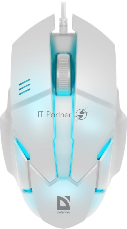 Мышка USB OPTICAL DEFENDER HOST MB-982 WHITE 52983