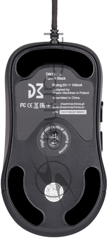 Мышь Dream Machines Mouse DM1 FPS Raven Black USB