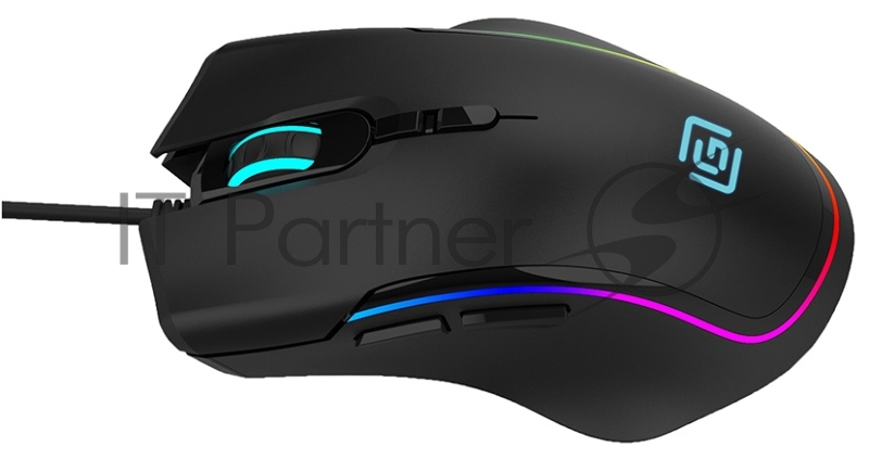 Мышь Oklick/Оклик 729G LABYRINTH черный оптическая (6400dpi) USB (7but)