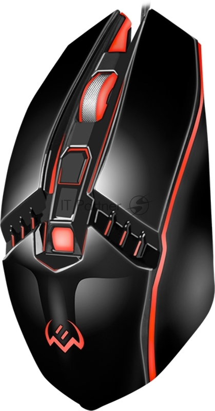 Мышь SVEN RX-200 чёрная (3+1кл. 800-1600DPI, блист, каб. 1.5м)