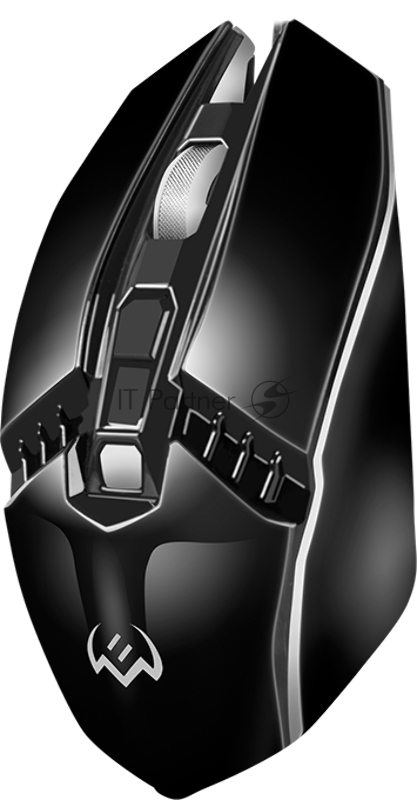 Мышь SVEN RX-200 чёрная (3+1кл. 800-1600DPI, блист, каб. 1.5м)