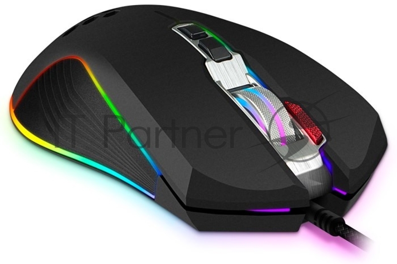 Игровая мышь SVEN RX-G850 (7+1кл. 500-6400 DPI, ПО, RGB подсветка, игров. упак)