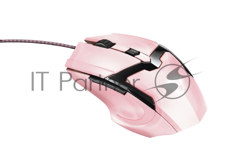 Проводная мышь Trust GXT101P GAV MOUSE PINK