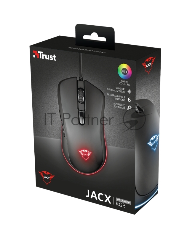 Проводная мышь Trust GXT930 JACX MOUSE