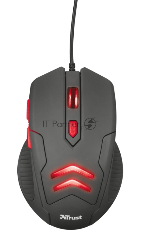 Комплект мышь + коврик Trust ZIVA GAMING MOUSE & PAD