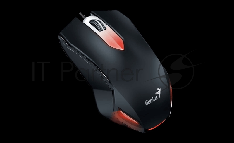 Мышь Genius Gaming Mouse X-G200 ( Cable, Optical, 1000 DPI, 3bts, USB ) Black