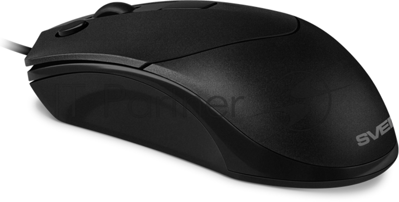 Мышь SVEN RX-95 чёрная (кн. копировать-вставить. 5+1кл. 1000-4000 DPI, кор.)