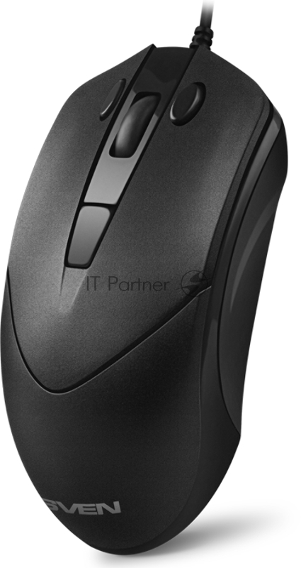 Мышь SVEN RX-95 чёрная (кн. копировать-вставить. 5+1кл. 1000-4000 DPI, кор.)