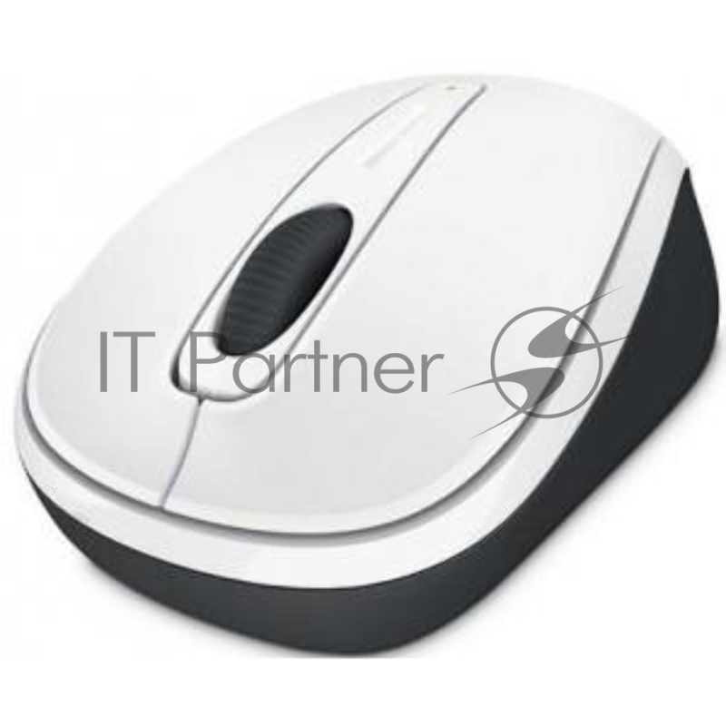 Мышь Microsoft 3500 белый оптическая (1000dpi) беспроводная USB для ноутбука (2but)