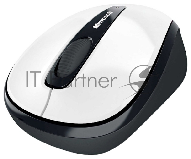 Мышь Microsoft 3500 белый оптическая (1000dpi) беспроводная USB для ноутбука (2but)