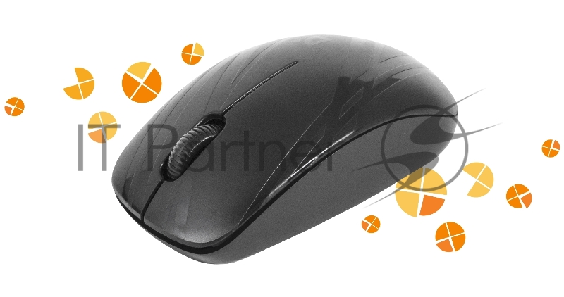 Мышь Defender Datum MM-035 черный, Беспроводная IR-лазерная мышь, 3 кнопки,800-1600 dpi 52035