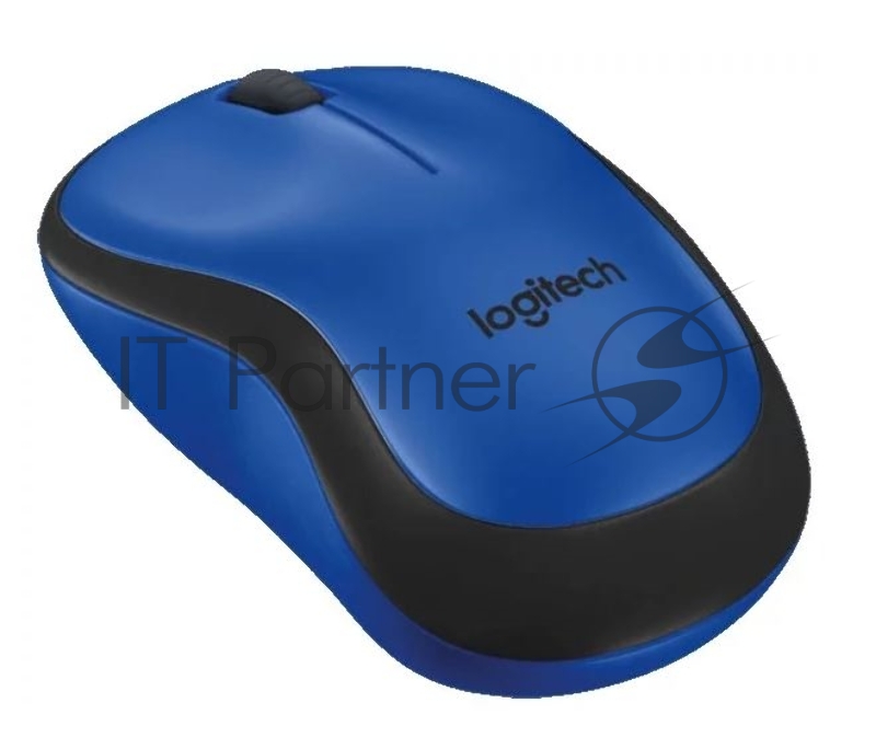 Мышь Logitech M220 Silent синий оптическая (1000dpi) беспроводная USB (2but)